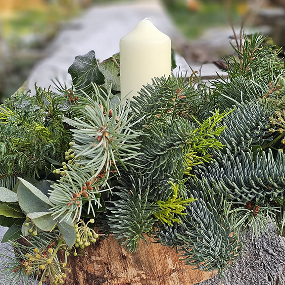 Winter Citrus & Calm Advent/Table Centre Decoration - Image 2